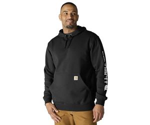 Carhartt Men's Midweight Sleeve Logo Hooded-sweatshirt Hooded Sweatshirt