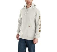 Carhartt Men's Midweight Sleeve Logo Hooded Sweatshirt (Regular and Big & Tall Sizes)