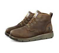 Carhartt mens Millbrook Waterproof 5" Wedge BootWork Boot, Brown, 10