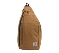 Carhartt Men's Mono Sling Backpack, Unisex Crossbody Bag for Travel and Hiking, Carhartt Brown, One Size UK