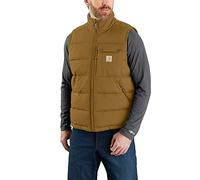 Carhartt Men's Montana Loose Fit Insulated Vest, Oak Brown, S