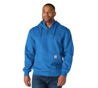 Carhartt Men's Rain Defender Loose Fit Heavyweight Quarter-Zip Sweatshirt, Dark Horizon Blue, Large