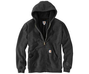 Carhartt Men's Rain Defender Loose Fit Midweight Thermal-lined Full-zip Sweatshirt 100632 Rain Defender Rutland Thermal Lined Hooded Zip Front Sweatshirt (pack of 1)