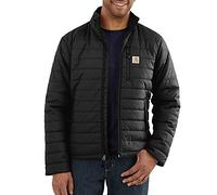 Carhartt Men's Rain Defender® Relaxed Fit Lightweight Insulated Jacket, Black, M