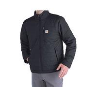 Carhartt Men's Rain Defender® Relaxed Fit Lightweight Insulated Jacket, Black, XXL