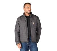 Carhartt Men's Rain Defender Relaxed Fit Lightweight Insulated Jacket, Shadow, L