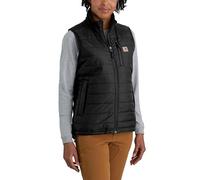 carhartt mens Rain Defender Relaxed Fit Lightweight Insulated Vest Outerwear, Black, XX-Large US