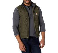 Carhartt Men's Rain Defender Relaxed Fit Lightweight Insulated Vest, Moss, S