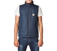 Carhartt Men's Rain Defender Relaxed Fit Lightweight Insulated Vest, Navy, XL Tall