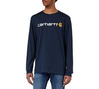 Carhartt - Core Logo L/S - Longsleeve size XXL, blue
