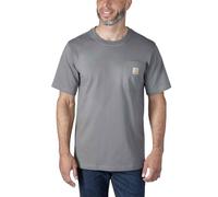 Carhartt Men's Relaxed Fit Heavyweight Short-Sleeve K87 Pocket T-Shirt, Dusty Olive, L