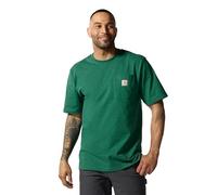 Carhartt Men's Relaxed Fit Heavyweight Short Sleeve K87 Pocket T-Shirt Work Tees, North Woods Heather, 4XL