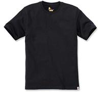 Carhartt Men's Relaxed Fit Heavyweight Short-Sleeve T-Shirt, Black, S