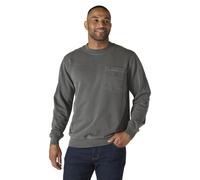 Carhartt Men's Relaxed Fit Midweight Garment Dye French Terry Crewneck Pocket Sweatshirt, Shadow, X-Large