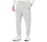Carhartt Men's Relaxed Fit Midweight Tapered Sweatpant, Heather Grey, Medium