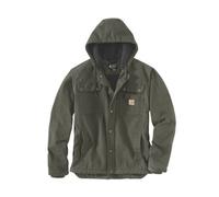 Carhartt Men's Relaxed Fit Sherpa Lined Utility Jacket Moss L