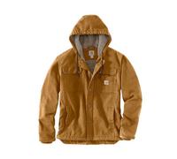 Carhartt Men's Relaxed Fit Sherpa Lined Utility Jacket Washed Duck L