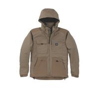 Carhartt Men's Relaxed Fit Steel Braddock Jacket Field Fatigue S