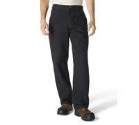 Carhartt Men's Relaxed Fit Washed Twill Dungaree work utility pants, Black, 44W 30L UK