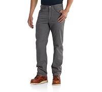 Carhartt Men's Rigby Five Pocket Pant Trousers, Gravel, 38W / 32L