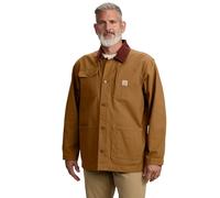 Carhartt Men's Rugged Flex Duck Loose Fit Chore Coat Jacket Brown, 3XL