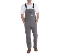 Carhartt Mens Rugged Cotton Spandex Flex Rigby Bib Overalls Waist 32' (81cm), Inside Leg 30' (76cm)