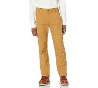 Carhartt Men's Rugged Flex Relaxed Fit Canvas Double-Front Utility Work Pant, Hickory, 38W / 32L