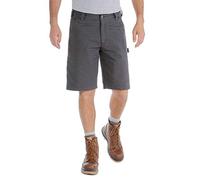 Carhartt Men's Rugged Flex® Relaxed Fit Canvas Utility Work Short, Shadow, W28