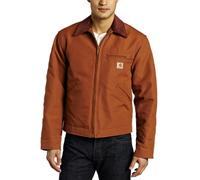 Carhartt Men's Rugged Flex Relaxed Fit Duck Detroit Jacket, Carhartt Brown, M