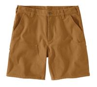 Carhartt Men's Rugged Flex Relaxed Fit Duck Double-Front Utility Work Short, Carhartt Brown, 42