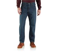 Carhartt Men's Rugged Flex Relaxed Fit Fleece-Lined 5-Pocket Jean Rap