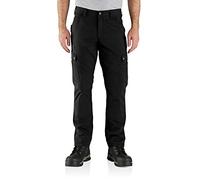 Carhartt Workwear 105461 Relaxed Ripstop Cargo Work Pant Black Waist: 30" 30"