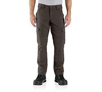 Carhartt Men's Rugged Flex Relaxed Fit Ripstop Cargo Work Pant, Dark Coffee, 40 x 32