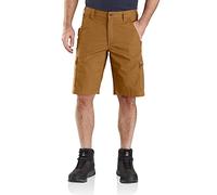 Carhartt Men's Rugged Flex™ Relaxed Fit Ripstop Cargo Work Short, Carhartt® Brown, W30