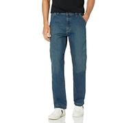Carhartt Mens Rugged Flex Relaxed Fit Dungaree Denim Jeans - Navy - Size 34W/34L