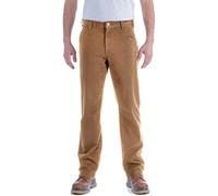Carhartt Mens Stretch Duck Dungaree Rugged Chino Trousers Waist 32' (81cm), Inside Leg 34' (86cm)
