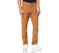 Carhartt Stretch Duck Dungaree Straight Fit Pants Brown 38 / 34