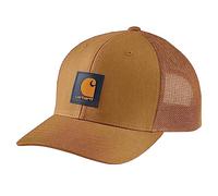 Carhartt Mens Twill Mesh Back Medium Profile Logo Patch Cap One Size