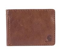 Carhartt Men's Rugged Patina Leather Wallets, Available in Multiple Styles and Colors, Brown (Bifold), One Size, Rugged Patina Leather Wallets, Available in Multiple Styles and Colors