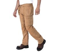 Carhartt Men's Steel Multi-Pocket Cargo Work Trousers - Brown