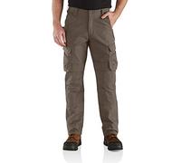 Carhartt Male Cargo pant - relaxed straight steel rugged flex™ ripstop double-front cargo trousers - Brown - W40 (L32)