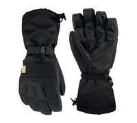 Carhartt Men's Storm Defender Insulated Gauntlet Glove Pair, Black, Medium