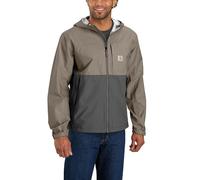 Carhartt Men's Storm Defender Relaxed Fit Lightweight Packable Jacket, Desert/Gravel, M