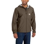 Carhartt Mens Storm Defender Relaxed Fit Lightweight Packable Jacket, Tarmac, XL