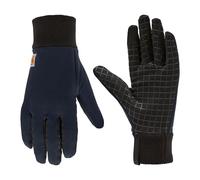 Carhartt Men's Stretch Fleece Liner Glove, Navy Black, Medium
