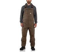 Carhartt Men's Super Dux Relaxed Fit Insulated Bib Overall, Coffee, XXXL Tall