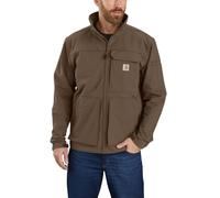 Carhartt Men's Super Dux Relaxed Fit Lightweight Mock-Neck Jacket Work Utility Outerwear, Coffee, XL