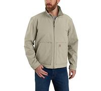 Carhartt Men's Super Dux Relaxed Fit Lightweight Softshell Jacket, Greige, XL