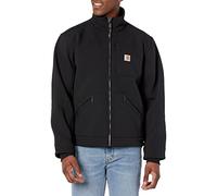Carhartt Men's Super Dux Relaxed Fit Sherpa Lined Detroit Jacket Bonded, Black, L
