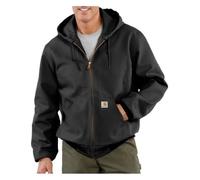 Carhartt Men's Thermal Lined Duck Active Jacket J131 - Black -
